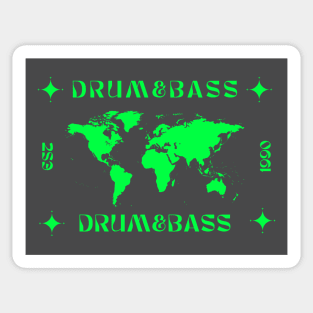 DnB Worldwide Sticker